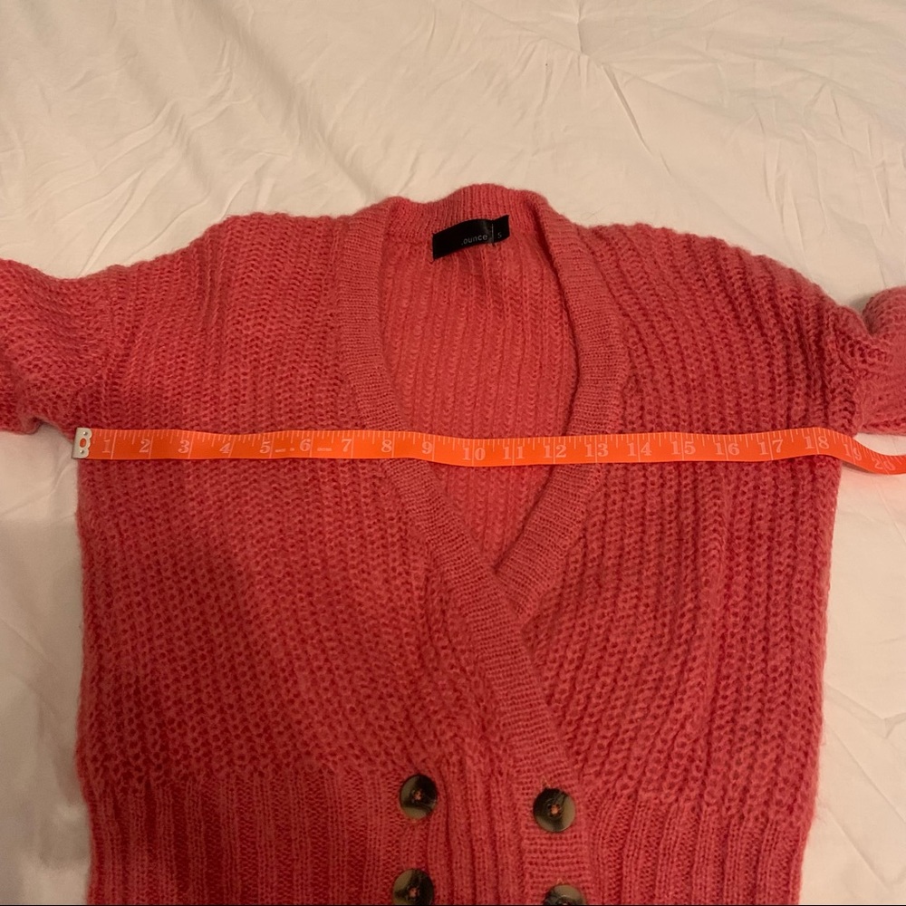 .Ounce Button Down Sweater Size S Light Rust Colo… - image 7